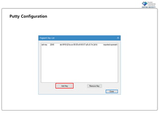 Putty Configuration
 