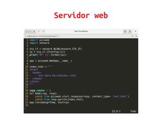 Servidor web
 