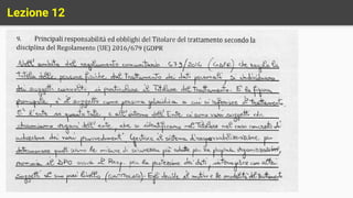 Lezione 12
 