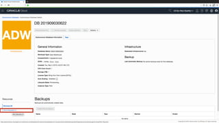 20 Tips and Tricks with the Autonomous Database 