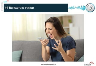 www.catalystconsulting.co.za
8
UP
#4 REFRACTORY PERIOD
 