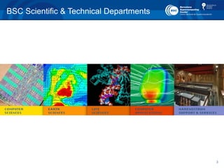 3
BSC Scientific & Technical Departments
 