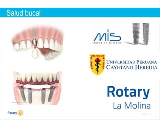 TITLE | 17
Salud bucal
 