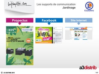 C A3 DISTRIB 2015
145
145
Les supports de communication
Jardinage
Propectus Site internetFacebook
 