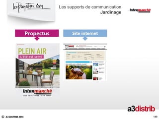 C A3 DISTRIB 2015
149
149
Les supports de communication
Jardinage
Propectus Site internet
 