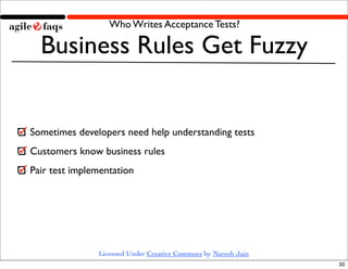 XP Days - Acceptance Test Driven Development