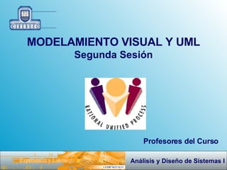 MODELAMIENTO VISUAL Y UML Segunda Sesión Profesores del Curso 