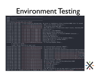 Environment Testing
 