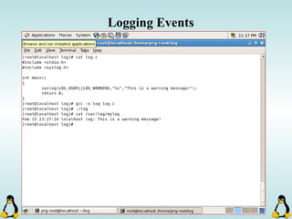 Logging Events
 