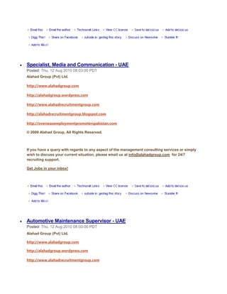 Recruitment Agencies in Pakistan, Employment Agencies Pakistan, Manpower Agencies Pakistan, Staffing Agencies Pakistan