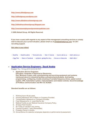 Recruitment Agencies in Pakistan, Employment Agencies Pakistan, Manpower Agencies Pakistan, Staffing Agencies Pakistan