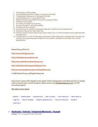Recruitment Agencies in Pakistan, Employment Agencies Pakistan, Manpower Agencies Pakistan, Staffing Agencies Pakistan