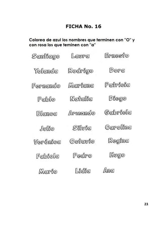 23
FICHA No. 16
 