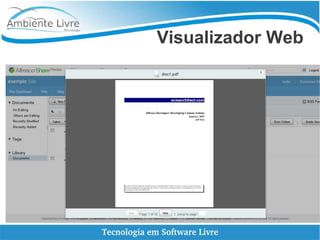 ● . 
● 
Visualizador Web 
 