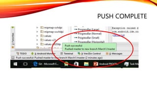 PUSH COMPLETE
 