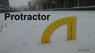 Protractor
https://flic.kr/p/iejK3M
 