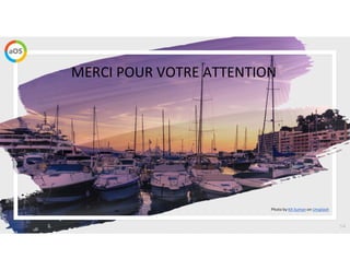 54
MERCI POUR VOTRE ATTENTION
Photo by Kit Suman on Unsplash
 