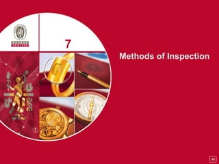 50
Methods of Inspection
7
 