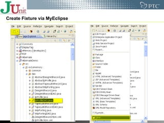 Create Fixture via MyEclipse 