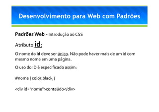 Webstandards