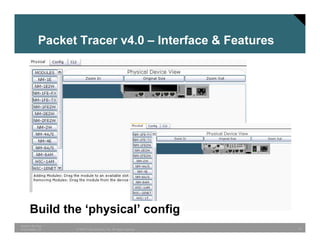 Comandos Packet Tracer