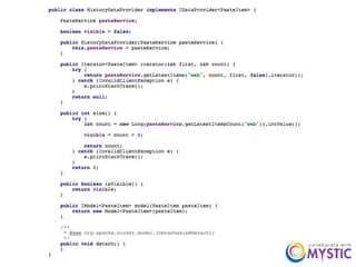Architecting Applications Using Apache Wicket   Java2 Days 2009