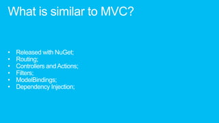 ASP.NET Web Stack