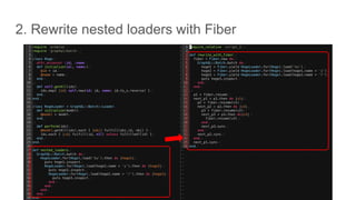 2. Rewrite nested loaders with Fiber
 