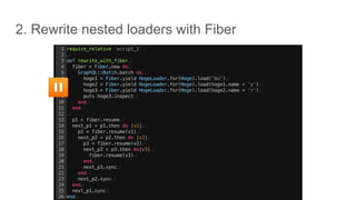 ⏸
2. Rewrite nested loaders with Fiber
 