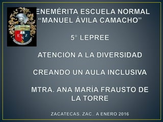 Aula inclusiva