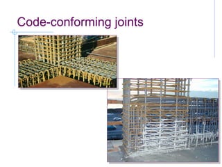 Code-conforming joints
 