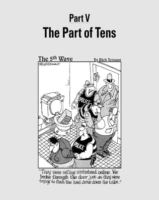 Part V
The Part of Tens
 