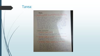 Tarea:
 