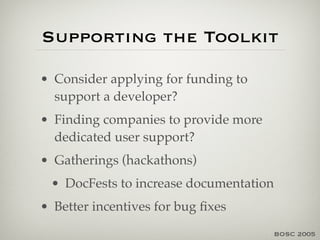 BioPerl: Developming Open Source Software