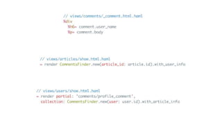Building component based rails applications. part 1.