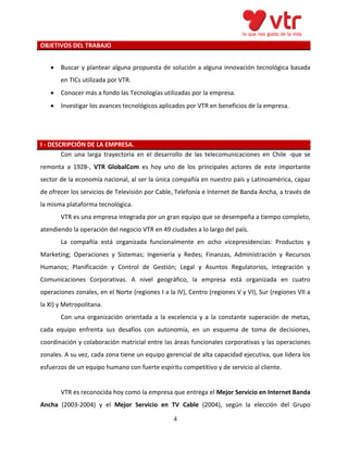INFORME N°1 - CASO VTR