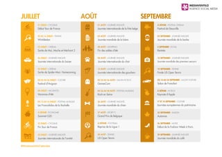 Calendrier social media 2017 !