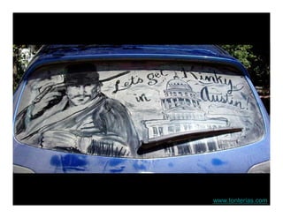 Car Window Dust Art