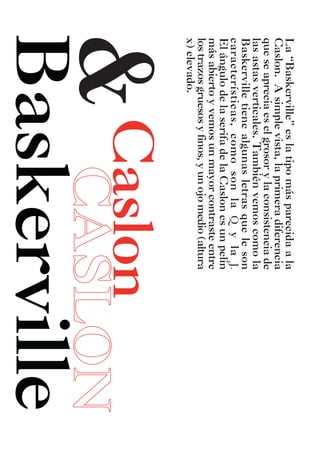 Caslon Diapos
