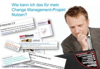 Wie kann ich das für mein Change Management-Projekt Nutzen? 