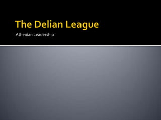 Athenian Leadership

 