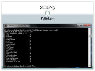 STEP-3 Pdfid.py 