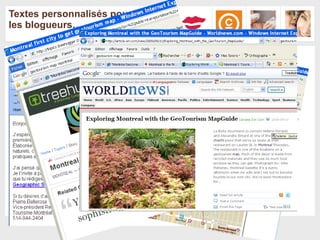 Textes personnalisés pour les blogueurs… 