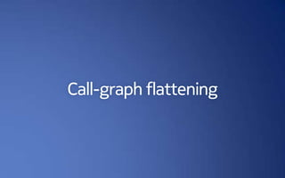 Call-graph flattening
 