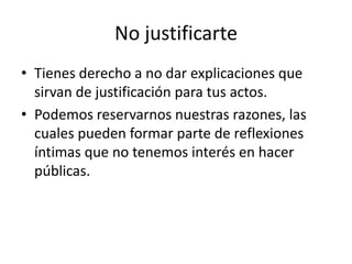 Conducta Asertiva