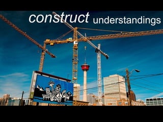 plan activities  construct understandings construct understandings 