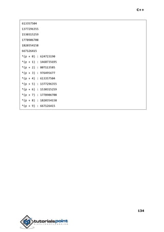 C++
134
613357504
1377296355
1530315259
1778906708
1820354158
667126415
*(p + 0) : 624723190
*(p + 1) : 1468735695
*(p + 2) : 807113585
*(p + 3) : 976495677
*(p + 4) : 613357504
*(p + 5) : 1377296355
*(p + 6) : 1530315259
*(p + 7) : 1778906708
*(p + 8) : 1820354158
*(p + 9) : 667126415
 