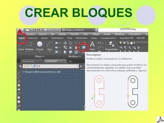 CREAR BLOQUES
 