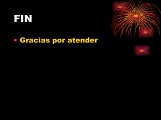 FIN Gracias por atender  