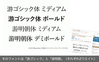 2015年のフォント総括／鷹野 雅弘（スイッチ）